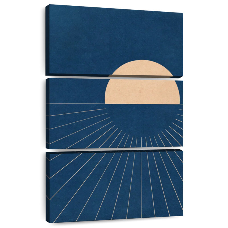 Coucher de soleil Oberle Mod, H 32 po x l 20 po