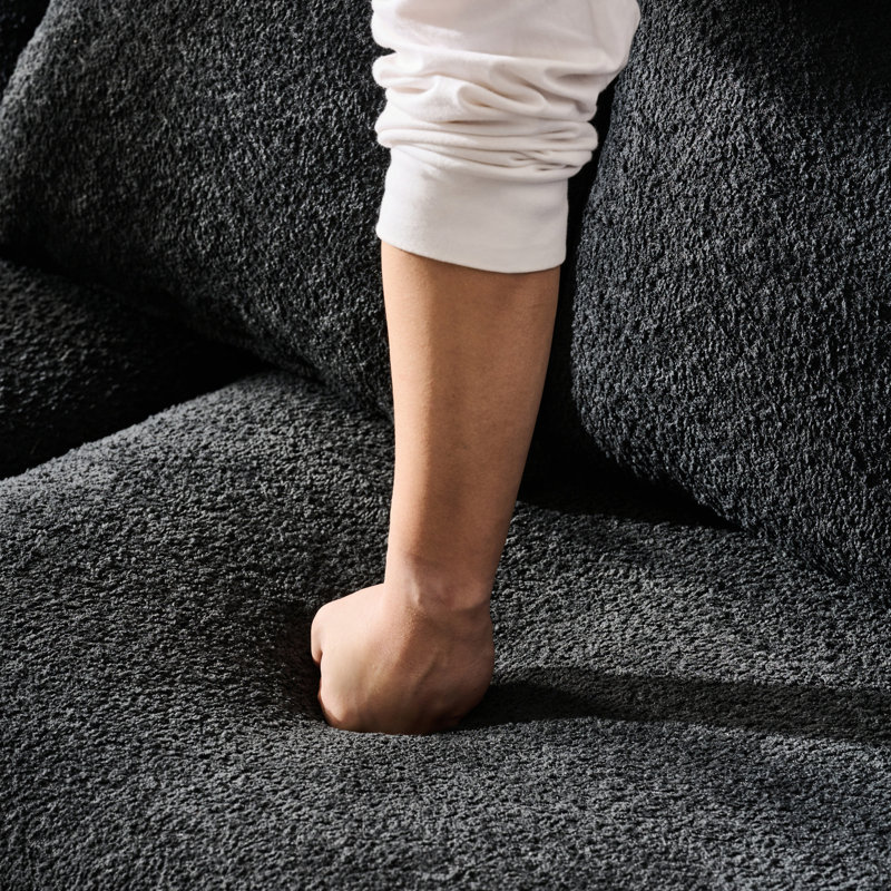Canapé 3 places moderne et élégant avec pieds en bois