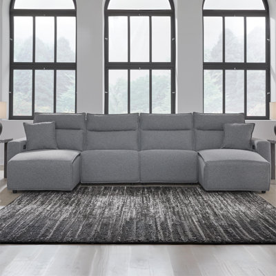 Bodie 4-Piece Power Reclining Sectional With Chaise