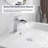 Single-Hole Single-handle Bathroom Faucet with Drain Assembly-55151789