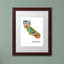 « california state map-1 », impression encadrée encadrée-17983262-19302497