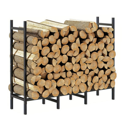 122cm W Metal Log Rack