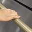 ZLINE Autograph Edition Touchstone Refrigerator Drawer Helix Handles (Set of 2) in Polished Nickel-963839037