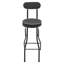2 chaises hautes avec tabouret pliant-1076091749