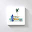 «Surf Days I» par Mercedes Lopez Charro - impression sur toile-130836822-130836823