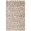 Tapis décoratif en laine de conception unique noué à la main gris marocain New Age/Ivoire 5 pi x 7 pi 11 po Brunnet
