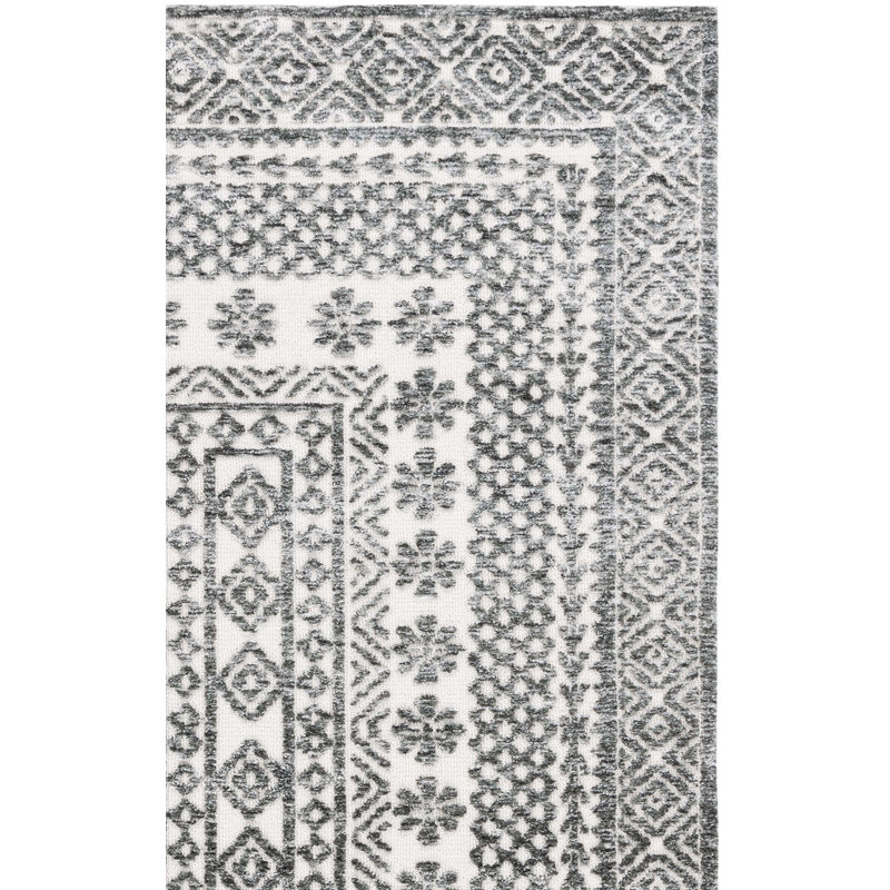 Kaylian Performance Geometric Rug, Square 6'