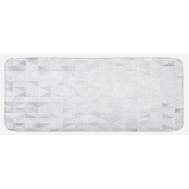 Tapis de cuisine géométrique en poly