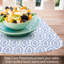 Ensemble de 4 napperons réversibles Blue Care