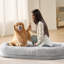 Grand lit pour chien humain