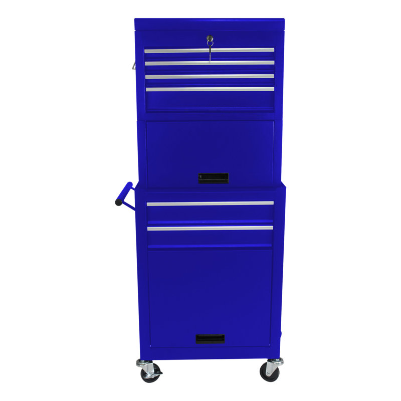 Rangement de 20,87 po sur le chantier, Bleu