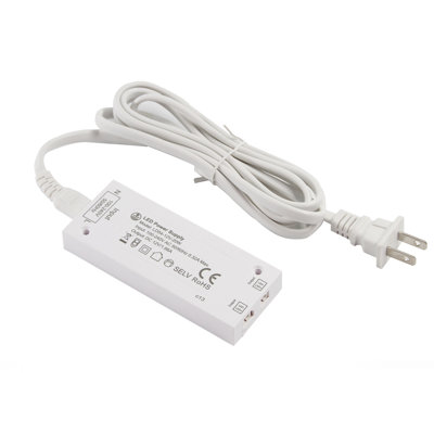 12V Dimmable LED Power Supply for Cabinet Strips Lights