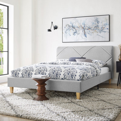 Lakeside Upholstered Low Profile Platform Bed