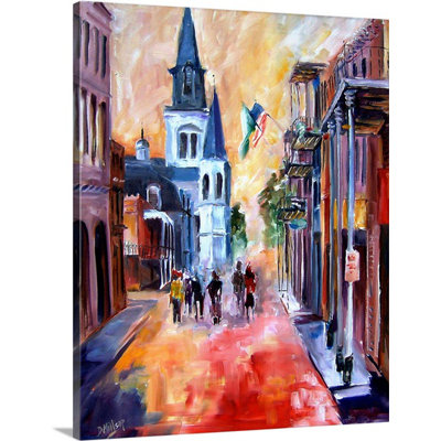 Dacian " Misty Morning On Chartres Street " by Diane Millsap