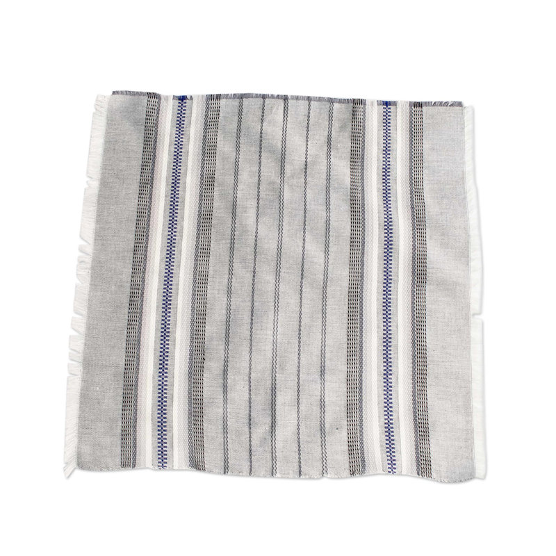 Allaire Cotton Striped Square Napkin