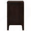 Garrett Cappuccino 2-Drawer Rectangular Nightstand-409626773