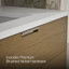 Maxstow 48 po Meuble-lavabo mural avec lavabo et comptoir en quartz-1962421134