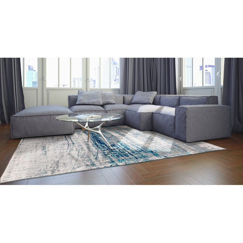 Mad Men Abstract Area Rug, Rectangle 140 x 200cm