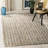Alda Auckland Striped Handmade Gray / Natural Area Rug-1695328910