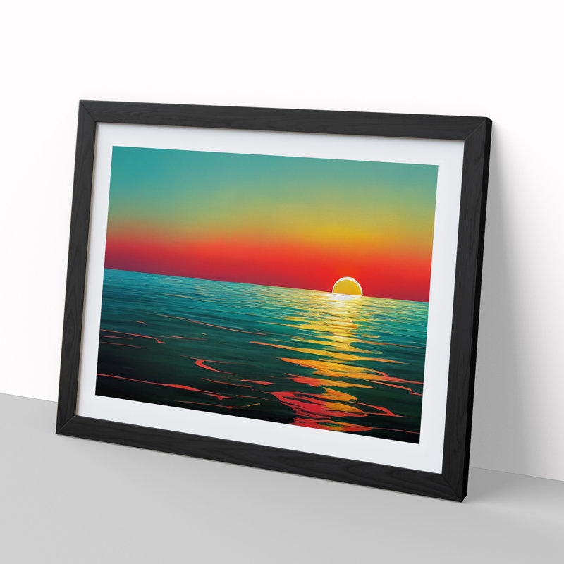 Glorious Sunset - Framed Print