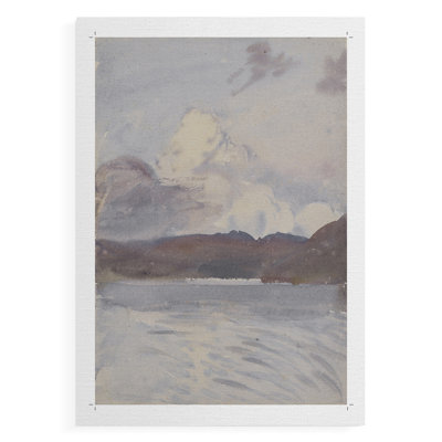 Paysage rétro CLxxxi - impression sur toile seulement - non encadrée