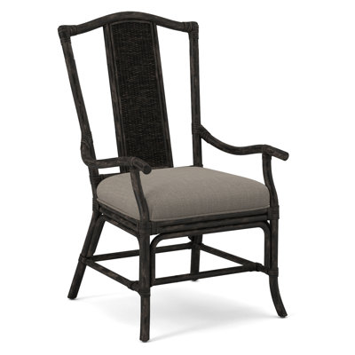 Chaise avec accoudoirs à dossier à lattes Drury Lane