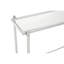 Leyla 130cm Glass Top Console Table-435310795-435310794
