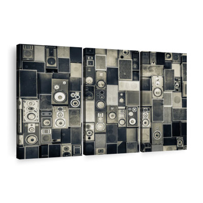 Reproduction d'art sur toile monochrome