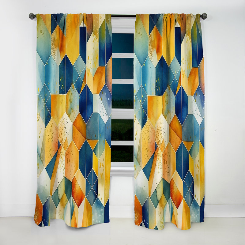 Gossman - Rideau scandinave - Rideau occultant - 1 panneau, L 52 po x L 108 po