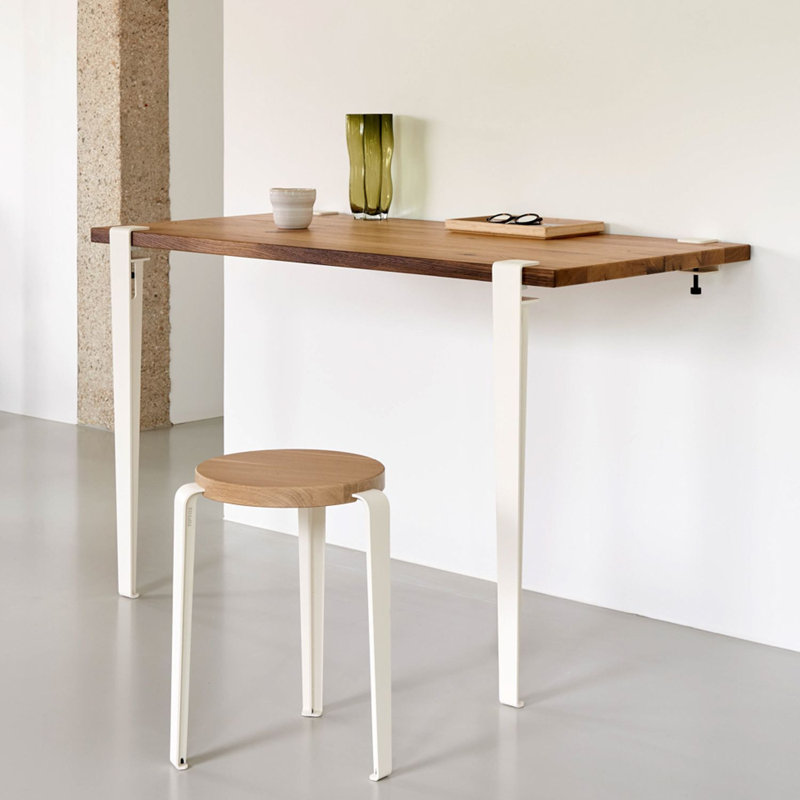 Tiptoe Steel Table Legs, Cream White