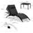 Altouise Outdoor Chaise Lounge Set with Table-1863458439