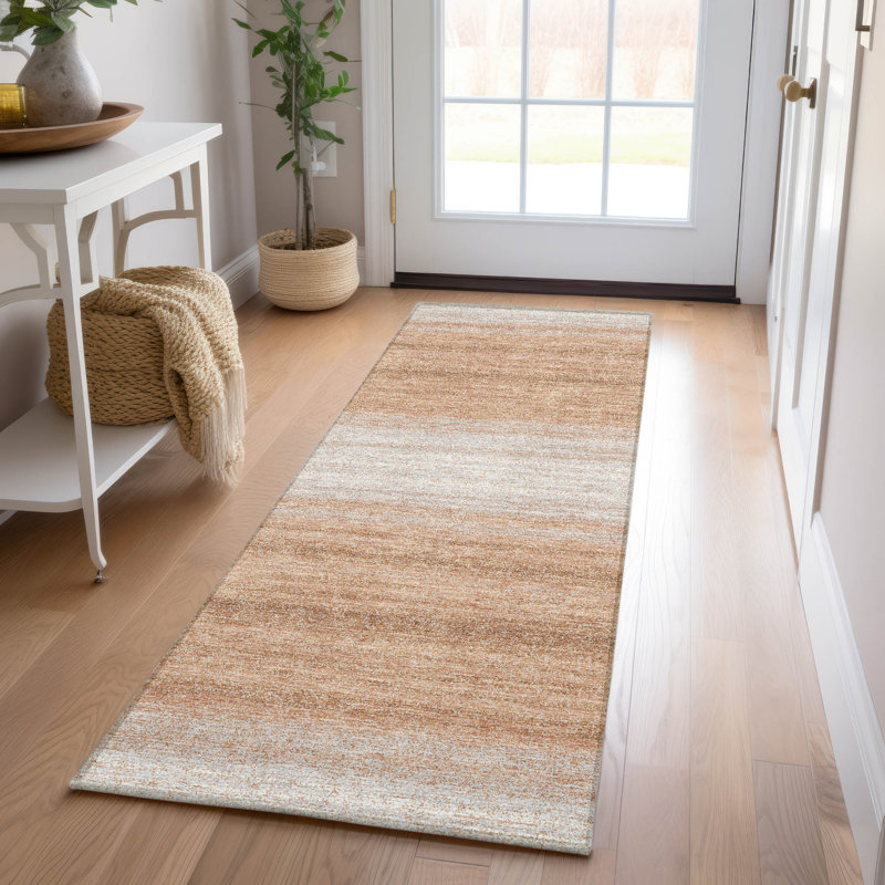  Tapis lavande lavable à la machine intérieur / extérieur ACN1033 Chayden, Tapis de couloir 2 pi 3 po x 7 pi 6 po