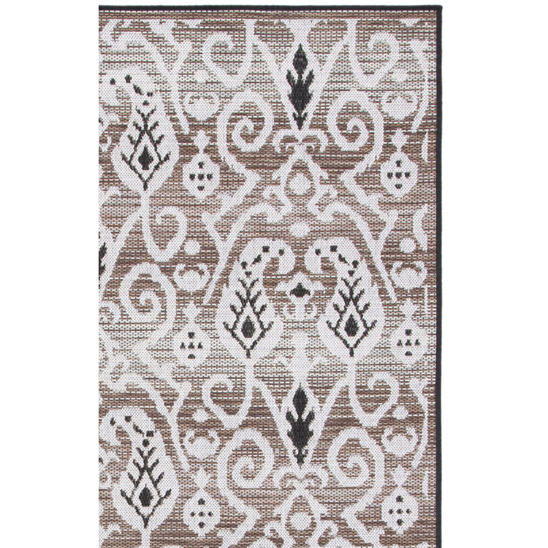 Havana Performance Damask Indoor/Outdoor Area Rug, Rectangle 4'5" x 6'5"