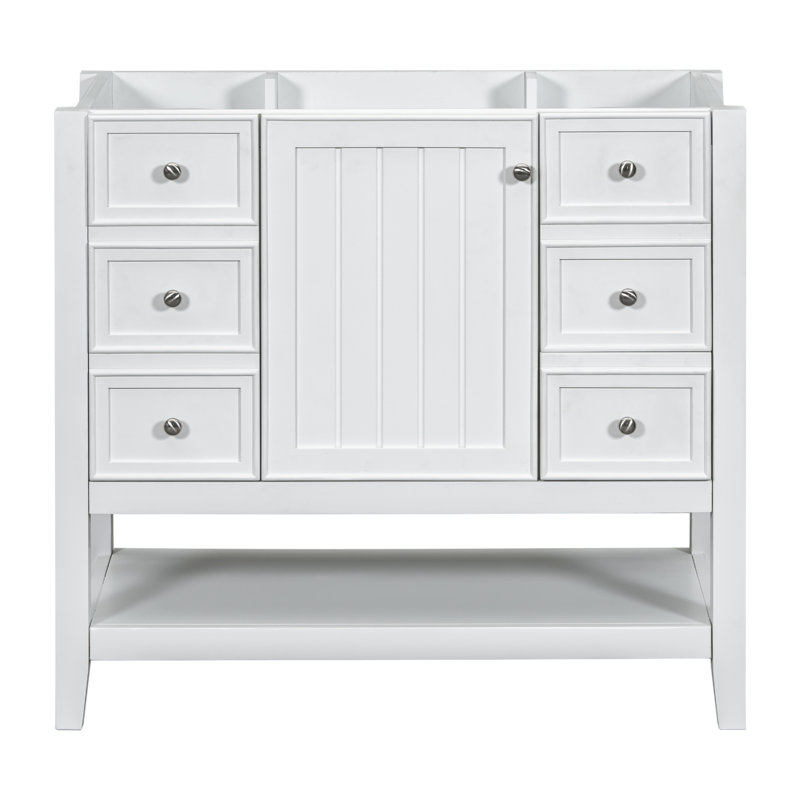 Meuble-lavabo 36 po avec lavabo, Blanc