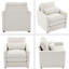 Fauteuil rembourré 31,9 "surdimensionné et confortable-2064913269