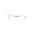 Dean Outdoor Teak Chaise Lounge