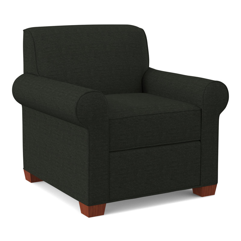 Finn Upholstered Armchair, BM Cherry, Antic Pepper