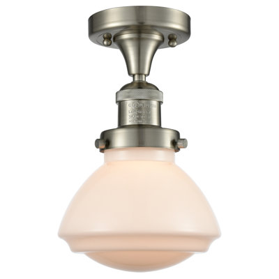 Plafonnier semi-encastré 1 lumière 6,75 po Chesterville