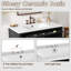 Meuble-lavabo simple 33,78 po avec lavabo supérieur-811457769