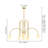Bradrick 8 - Light Glass Globe Chandeliers
