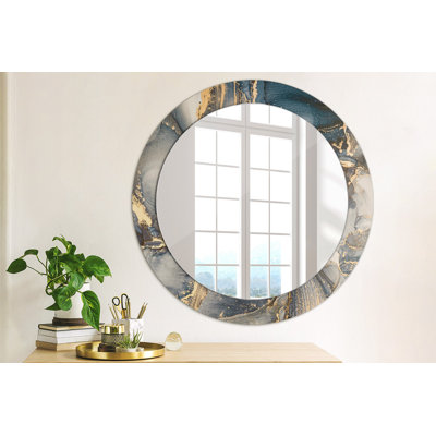 Huldar Glass Flat Wall Mirror