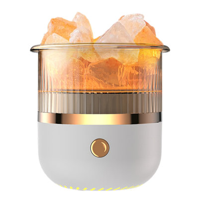 MINI humidifier Crystal Humidifier USB Oil Diffuser With LED Light Small Portable Humidifier For Home And Office
