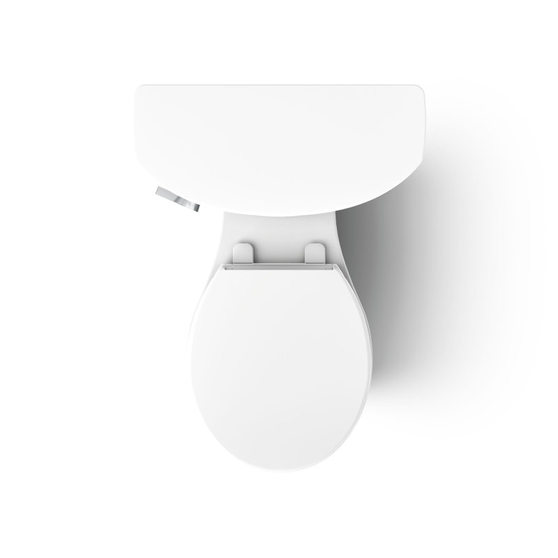 Cimarron® Two-Piece Round-Front Toilet, 1.6 GPF, White