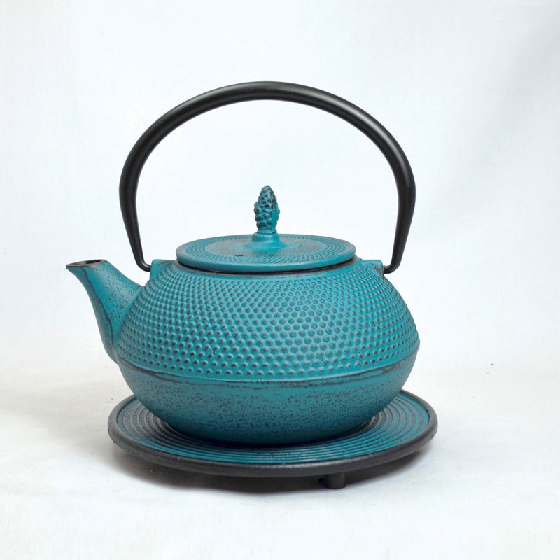 Cloelia 1.2 L Stovetop Safe Teapot, Petrol