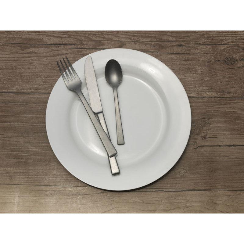 Mikasa Stonewash York 12-Piece Flatware Set, Service for 4