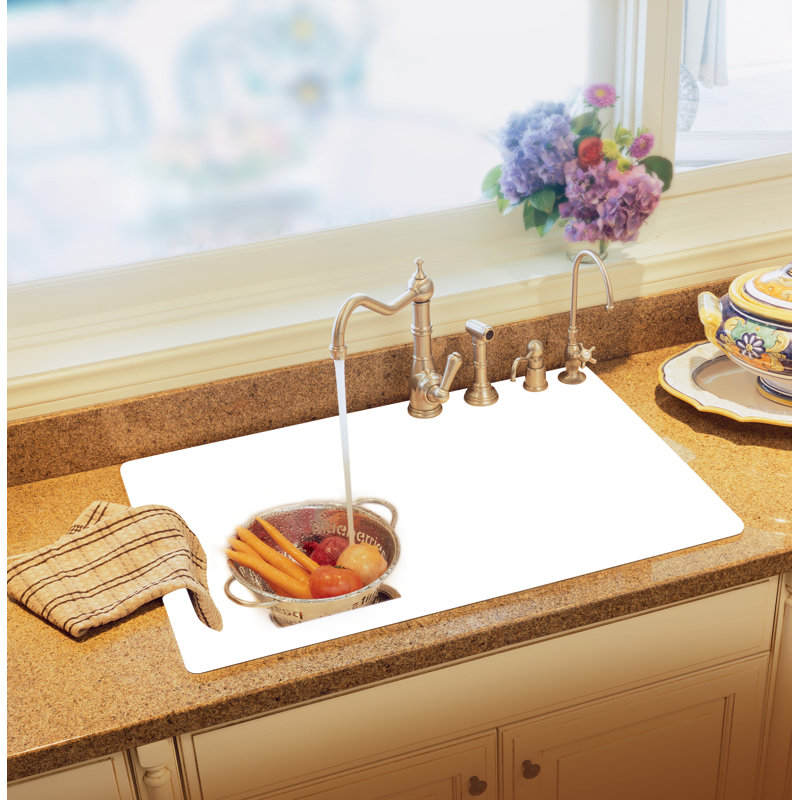 Edwardian Single Handle Kitchen Faucet with Side Spray, English Bronze