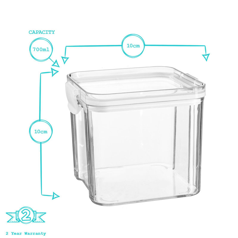 Argon Tableware 700ml Food Storage Container, White