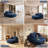 Cloudlike Chenille Chaise – Compression-Molded Foam Lounge-655036097