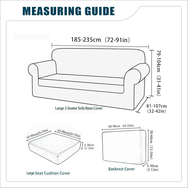 Outdoor Patio Sofa Cover, Yellow, 26-35"