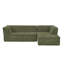 Canapé modulaire modulaire en chenille de 106 po avec méridienne-778757935